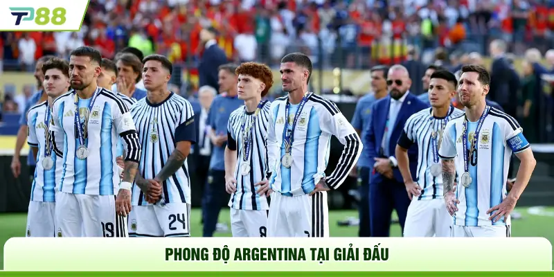 Phong độ Argentina tại giải đấu